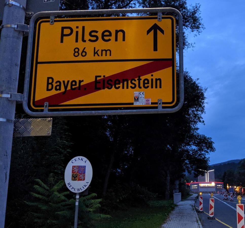 Ferienwohnung Grenzenblick Bayerisch Eisenstein Dış mekan fotoğraf